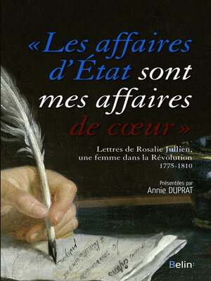 cover image of Les affaires d'État sont mes affaires de coeur